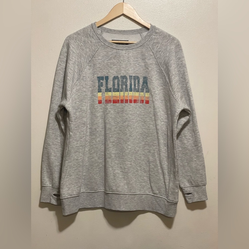 State of Mind “Florida” Gray Sweatshirt